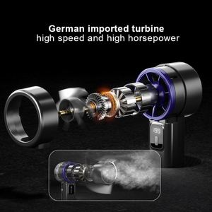Ventilador de Mano Portátil Recargable USB de 199 Velocidades, Mini Ventilador de Plástico con Gancho Tipo-C para Coche, Exteriores, Hogar y Hotel - Product Image 3