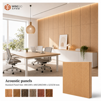 Panneaux acoustiques muraux micro-perforés en MDF de haute qualité WINEGO, avec un NRC de 0,8, pour les projets hôteliers et commerciaux