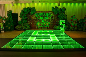 Direct Factory Sale Portable 3D LED Dance Floor <strong>with</strong> White and Warm White Wedding Lights <strong>DMX</strong> <strong>Control</strong> Spotlights for Hotels - Product Image 6