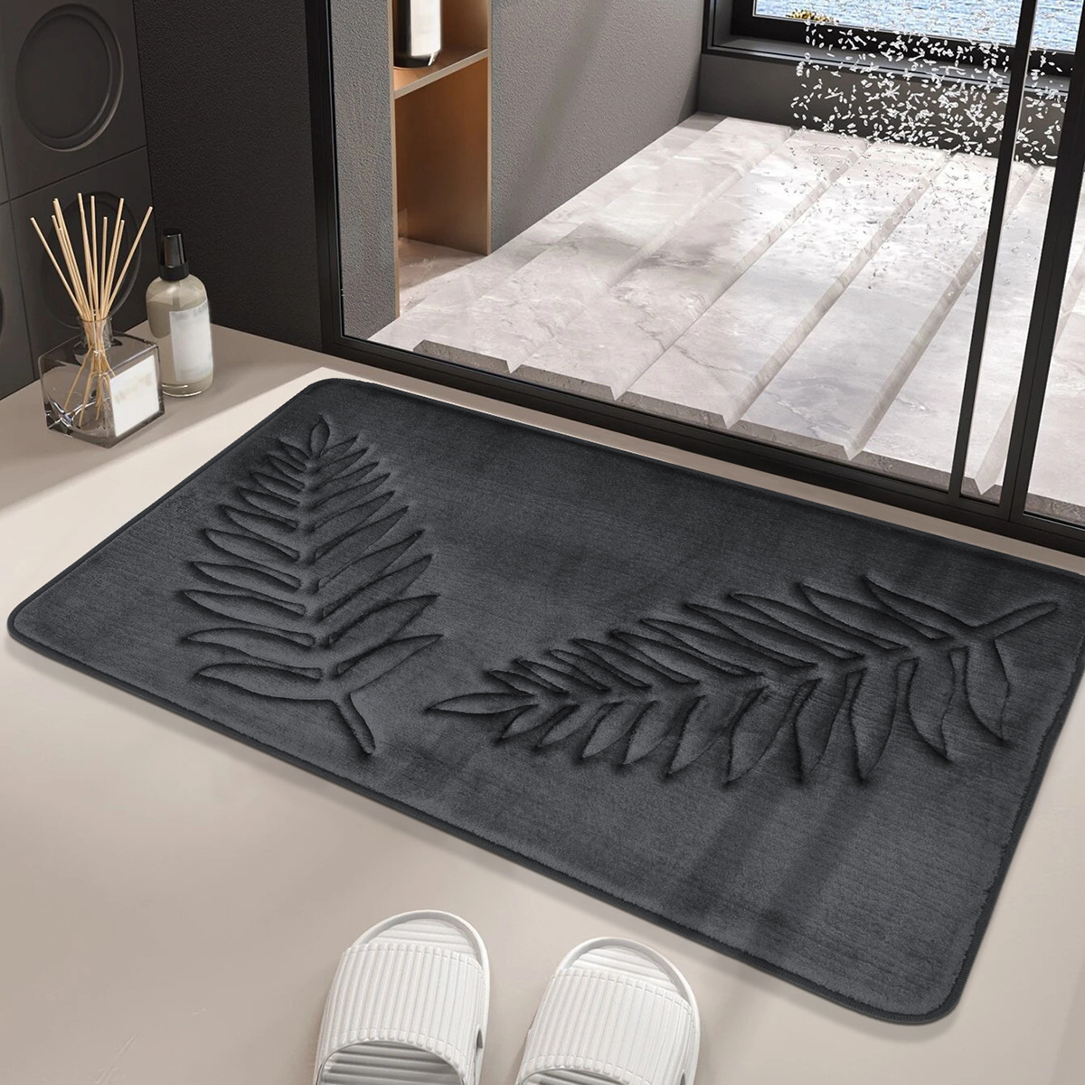 Leaves - Dark Gray