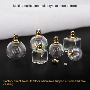 DIY brillant dans le noir pressé fleur <span class=keywords><strong>s</strong></span>échée pissenlit bijoux vis ouverte 12mm 16mm cristal <span class=keywords><strong>boule</strong></span> de verre pendentif à breloque - Product Image 5