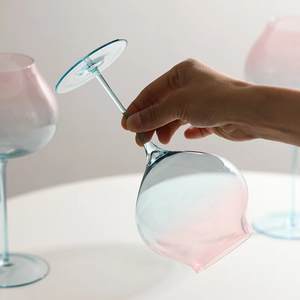 Verre à vin rouge haut de gamme ultra-fin, verre à Bourgogne, verre à vin rouge dégradé Highball - Product Image 3