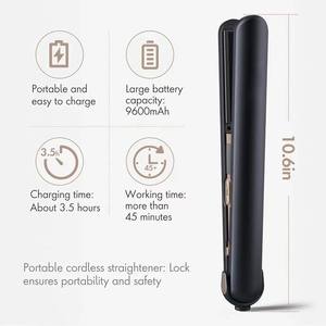 جهاز فرد شعر لاسلكي 2 في 1 محمول مع بطارية AH للسفر USB C خفيف الوزن - Product Image 2