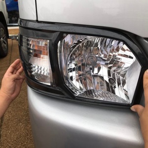 Auto Exterior Accessories Abs Material Black Chrome <b>Head</b> Light <b>Cover</b> - Product Image 5