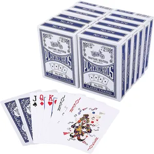 カスタムプレイカードカードゲームカジノグレードペーパープレイカードポケ