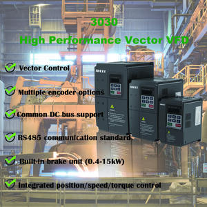 Vector Control Vfd Inversor de frecuencia 22kw 11kw 7.5kw Inversor de frecuencia de accionamiento de velocidad ajustable - Product Image 4