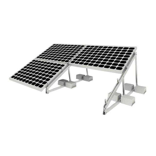 Fixed Tilt Solar Mount for Solar Panel Installation Adjustable Tri-bracket 15/30 Deg Aluminum 10 Year Warranty