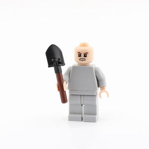 WW2 militar Mini soldado figura ejército arma plástico ingeniero pala arma equipo bloques de construcción Juguetes - Product Image 2