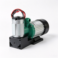 Pompe à diaphragme haute performance 7W 24V DC, 300ml/min, moteur à balais de charbon, micro-pompe à vide pour imprimante jet d'encre et équipement médical