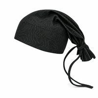 Bonnet en coton vintage à motif camouflage et carreaux, avec cordon de serrage, personnalisable avec logo, vente en gros