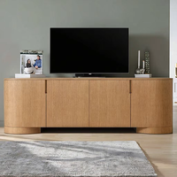 Mobilier moderne de salon tables console en bois console média avec tiroir de rangement meuble TV console meubles TV