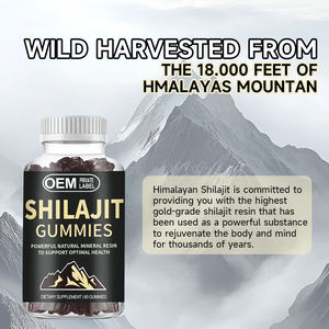 OEM ODM Shilajit Gummies 5 en 1 Supplément avec Chaga et Ashwagandha Avec Vitamines - Product Image 6