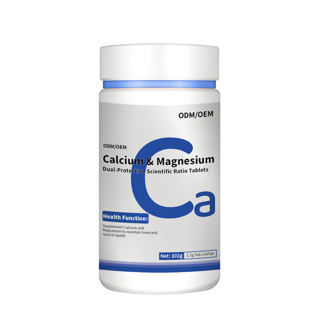 High-quality Vitamin Complex Tablets Calcium Magnesium Dual Protection Scientifically Formulated 1.7g Ratio CE Certified 2-Year