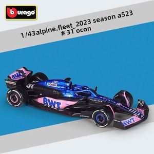 Modellino Auto da Corsa Formula 1 Blu Rosa 2024 in Scala 1:43, in Metallo Pressofuso, Stile <span class=keywords><strong>F1</strong></span>, Squadra Francese, Ruote Aperte, da Collezione, Vendita all'Ingrosso - Product Image 6