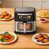 Friteuse à air chaud multifonctionnelle grande capacité pour la maison, certifiée CE ETL GS, vente directe usine