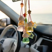Désodorisant pour voiture, formule naturelle à base de cire de soja, parfum durable pour éliminer les odeurs particulières et décorer l'intérieur de la voiture
