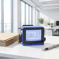 Nouvelle imprimante jet d'encre thermique portable multifonctionnelle rouleau-à-rouleau pour le codage et l'impression sur papier, étiquettes, tubes, boîtes de conserve et œufs