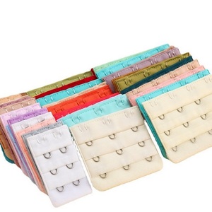 Accessori per Biancheria Intima Femminile all'Ingrosso, Chiusura <span class=keywords><strong>Reggiseno</strong></span> a 2 <span class=keywords><strong>Ganci</strong></span> e 3 File in 100% Poliestere, Morbida, Confortevole e Resistente - Product Image 5