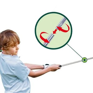 Cadeau parfait 2025 enfants jouets Golf tapis de sol arrière-cour entraînement Golf <span class=keywords><strong>Club</strong></span> jouets intérieur <span class=keywords><strong>extérieur</strong></span> Sport ensemble jouer jeu avec 20 balles - Product Image 5