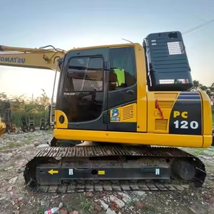 รถขุด Komatsu มือสองสำหรับรถขุดตีนตะขาบ PC120ใช้งานได้นาน - Product Image 2