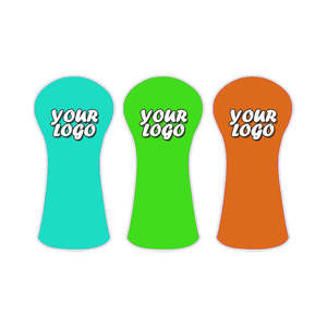 Nouvelle conception personnalisée de housse de tête de club de golf en cuir avec broderie/impression de logo, housse de protection pour driver de golf - Product Image 1