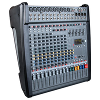 Depusheng DMX1400 Amplificateur professionnel 1000W * 2 haute puissance 14 canaux Mixeur audio DJ karaoké avec amplificateur 198 effets préréglés