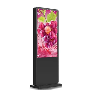 Bán chạy nhất 49 55 65 75 86 inch ngoài trời dọc điện tử Totem không thấm nước LCD kỹ thuật số biển LCD quảng cáo hiển thị kiosk