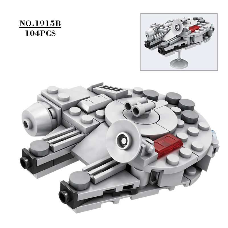 MOC SW Wars Movie Military Series Millennium Falcon