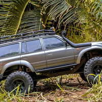 FMS 1/18 Katana V2 Land Patrol LC80 Voiture télécommandée professionnelle d'escalade RC Véhicule tout-terrain électrique Modèle de jouet
