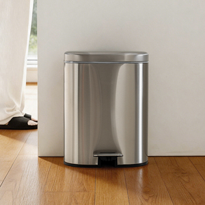 Cestino a Pedale in Acciaio Inossidabile per Cucina, per Rifiuti Alimentari e Spazzatura Quotidiana - Product Image 1