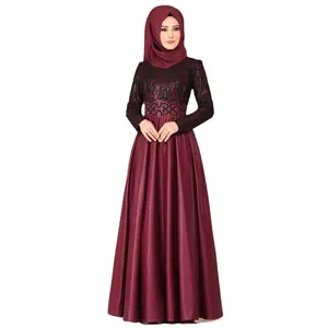 Vestido modesto turco de alta qualidade para meninas, vestido abaya muçulmano, peça de peças, burka e jilibá, roupa de oração, turco, por atacado