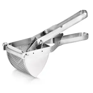 Espremedor multifuncional aço inoxidável para cozinha doméstica Batato Masher Press Potato Ricer