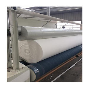 Tapis absorbant d'huile combustible écologique en géotextile non tissé soufflé par fusion en PP industriel, 4mx4m, 30gsm, en tissu polypropylène - Product Image 1