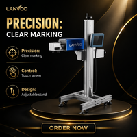 Marqueur laser UV personnalisé 3W 5W 355nm, marquage à froid en ligne en temps réel, refroidissement par eau, certifié CE FDA, garantie 1,5 an