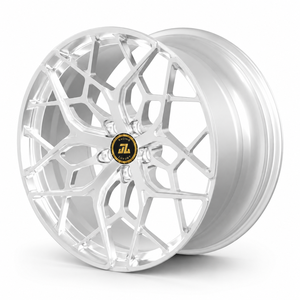 ล้อฟอร์จสั่งทำพิเศษ JZ ขนาด 18-22 นิ้ว 5x114.3/120 PCD สีเงิน <span class=keywords><strong>พร้อม</strong></span>ฝาครอบอัลลอยด์ ET 25 มม. สำหรับล้อรถยนต์นั่งส่วนบุคคล - Product Image 2