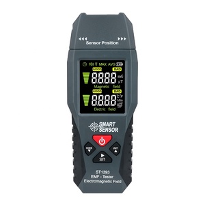 SMART SENSOR ST1393 Testeur de champ magnétique, détecteur EMF avec mesure de la température - Product Image 1