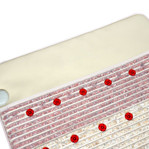 Upgrade Pemf Therapy Magnetic Photon Red Light Heating Health Care Chakra Crystal Gemstones Mattress - Product Image 2