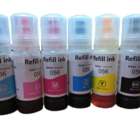 Encre de Sublimation Numérique de Haute Qualité Greencolor 056 T574 108 057 T09D pour Recharge d'Imprimantes Epson L8050 L18050