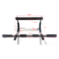 Micogo - Equipo Multifuncional de Fitness para el Hogar, Barra de Ejercicios de Acero Ajustable para Montar en el Marco de la Puerta, para Entrenamiento de Fuerza