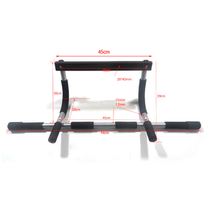 Micogo - Equipo Multifuncional <span class=keywords><strong>de</strong></span> Fitness para el Hogar, <span class=keywords><strong>Barra</strong></span> <span class=keywords><strong>de</strong></span> Ejercicios <span class=keywords><strong>de</strong></span> Acero <span class=keywords><strong>Ajustable</strong></span> para Montar en el Marco <span class=keywords><strong>de</strong></span> la <span class=keywords><strong>Puerta</strong></span>, para Entrenamiento <span class=keywords><strong>de</strong></span> Fuerza - Product Image 2