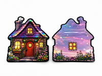 Pochette à fermeture éclair double, holographique arc-en-ciel, avec impression de logo personnalisé, à l'épreuve des enfants, refermable, résistante à l'humidité et à l'oxygène pour les aliments