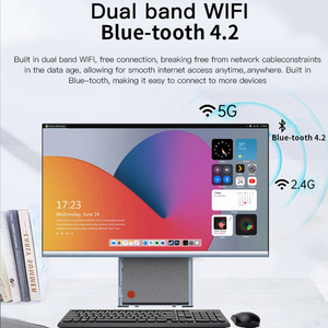 เดสก์ท็อปสำหรับเล่นเกมแบบ all-in-One ขนาด23.8นิ้ว1920*1080ฮาร์ดไดรฟ์ SSD ของจอมอนิเตอร์ DDR4สำหรับใช้ในบ้าน - Product Image 5