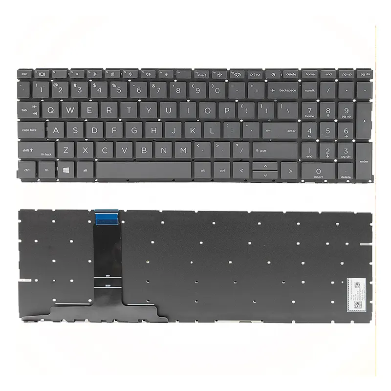 Bàn Phím Máy Tính Xách Tay Mỹ Chính Hãng Mới Có Đèn Nền Cho Bàn Phím Máy Tính Xách Tay HP Probook 450 G8 455 G8 650 G8 5CD132D77S