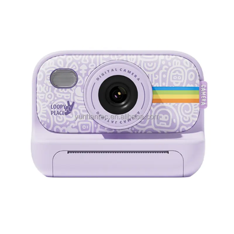 2023 Factory Mini Kids Digital Camera Instant Print Camera Price Cheap Kids Toys Camera Children Printing Camara