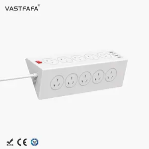 Vastfafa สินค้าใหม่เครื่องเปลี่ยนชาร์จท่องเที่ยวแบบวงจรปิดปลั๊กหลายซ็อกเก็ตป้องกันการระเบิด