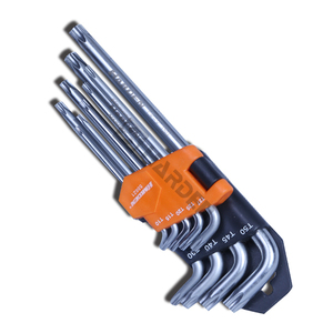 Set di 9 Chiavi Torx <span class=keywords><strong>Lunghe</strong></span> HARDEN, Chiavi a L, Chiavi Allen - Product Image 6