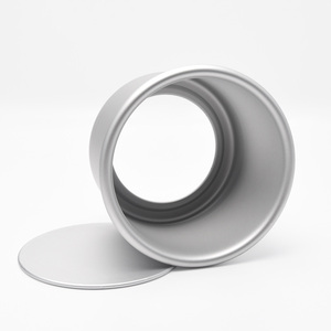 Tortiera rotonda <span class=keywords><strong>in</strong></span> <span class=keywords><strong>alluminio</strong></span> di alta qualità con fondo rimovibile economico <span class=keywords><strong>in</strong></span> metallo torta di cottura stampo a basso prezzo - Product Image 2