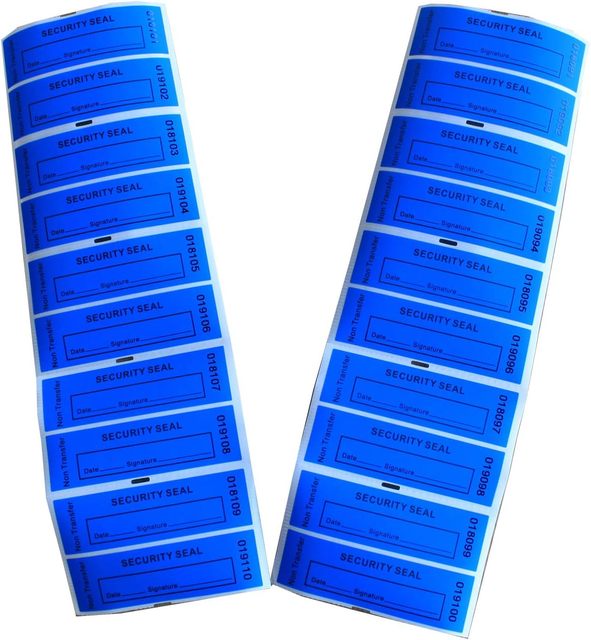 Custom Eco Friendly Durable VOID Security Label Packaging Warranty Sticker Anti Forgery Customization