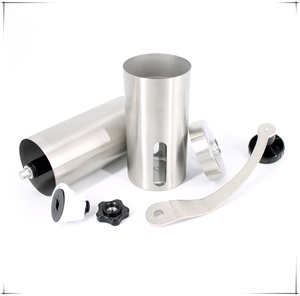 Moulin à <span class=keywords><strong>café</strong></span> manuel en acier inoxydable avec lame en céramique, portable pour un usage domestique, en extérieur et en hôtel - Product Image 2