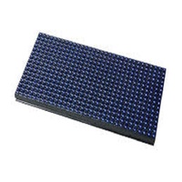 Layar Display LED biru luar ruangan, untuk iklan Dip modul LED yang dapat diprogram pembesar layar Display LED luar ruangan